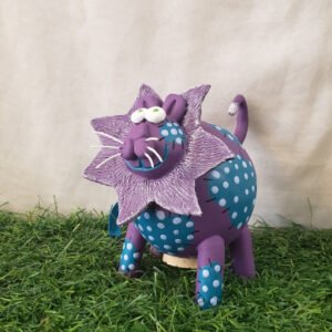 Tirelire lion céramique