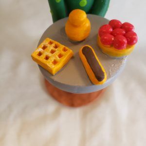 Pâtissière décorative en céramique