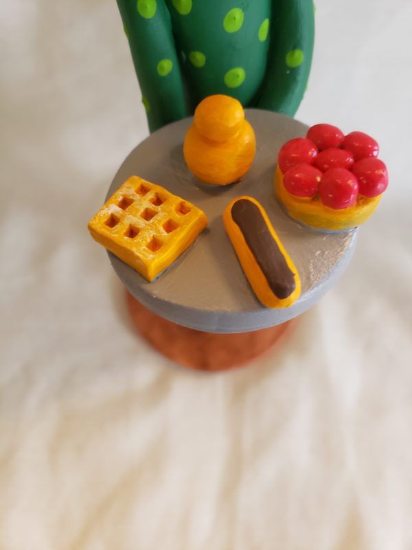 Pâtissière décorative en céramique