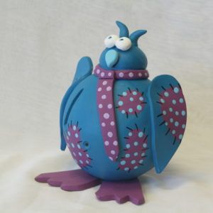 Tirelire artisanale en céramique pièce unique