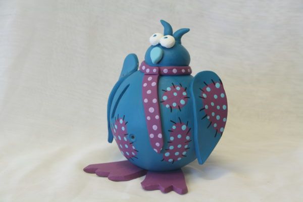 Tirelire artisanale en céramique pièce unique