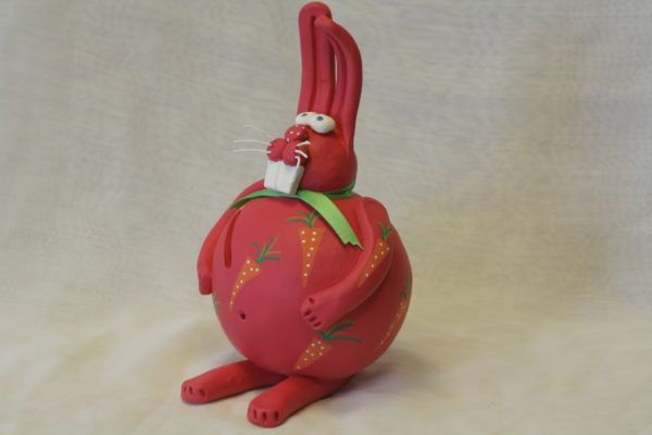 Tirelire artisanale en céramique pièce unique