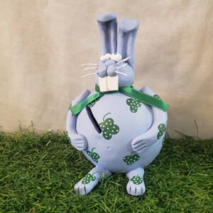 Tirelire lapin céramique