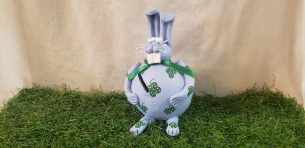 Tirelire lapin céramique