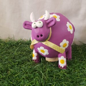 Tirelire vache céramique
