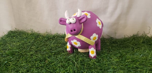Tirelire vache céramique