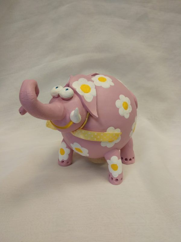 Tirelire artisanale en céramique pièce unique