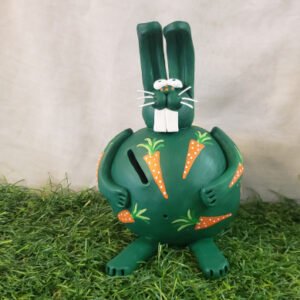 Tirelire lapin céramique