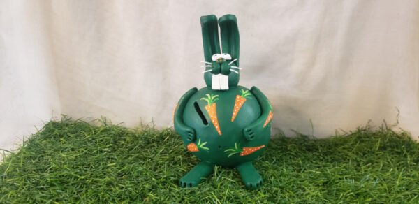 Tirelire lapin céramique