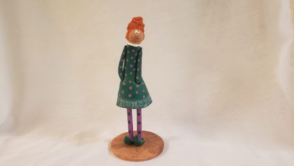 Personnage céramique décorative