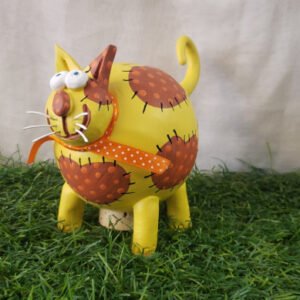Tirelire chat céramique
