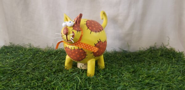 Tirelire chat céramique