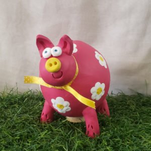 Tirelire cochon céramique