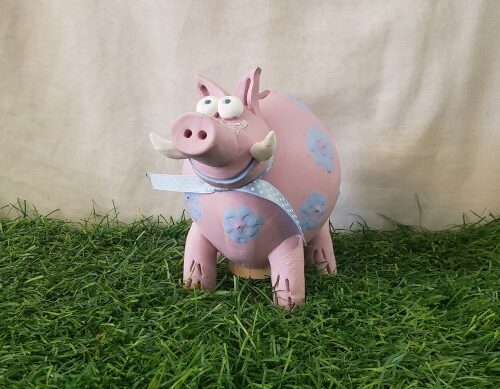 Tirelire sanglier céramique