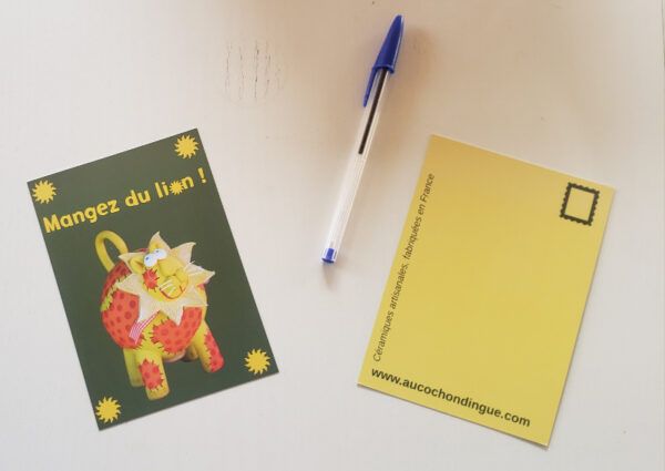 Carte postale LION – Image 2