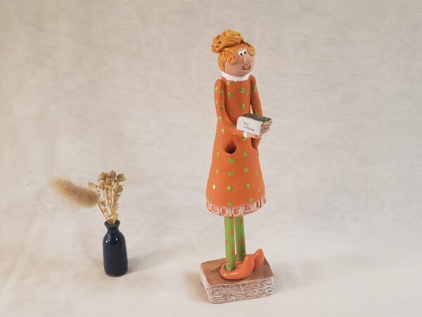 Personnage décoratif céramique