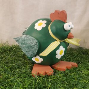 Tirelire poule céramique