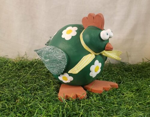 Tirelire poule céramique