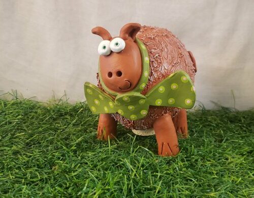 Tirelire mouton céramique