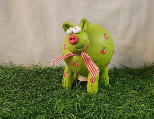 Tirelire cochon céramique