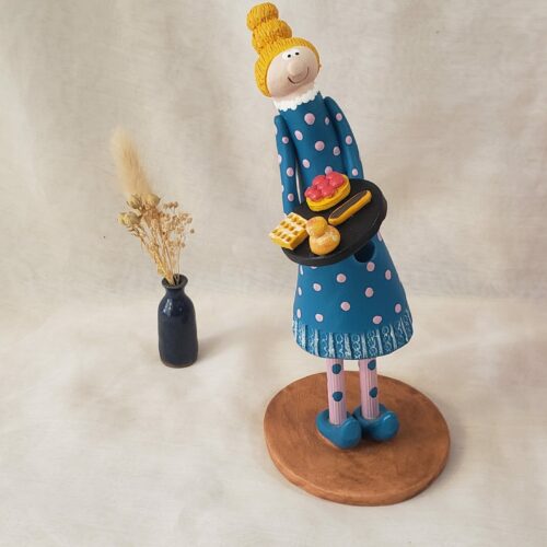 Personnage décoratif céramique