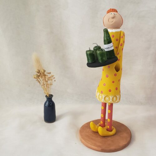 Personnage décoratif céramique