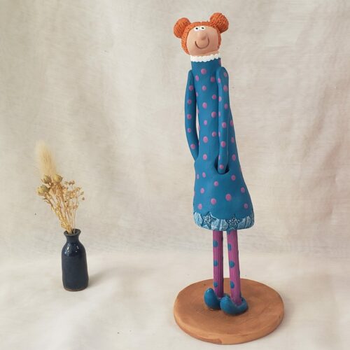 Personnage décoratif céramique