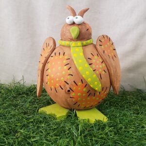 Chouette céramique décorative