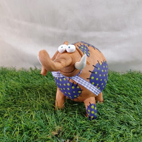 Éléphant décoratif céramique